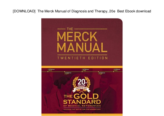 Merck Microbiology Manual Free Download