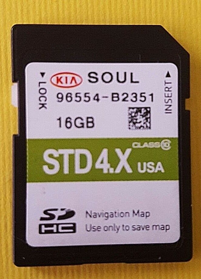Kia soul navigation sd card